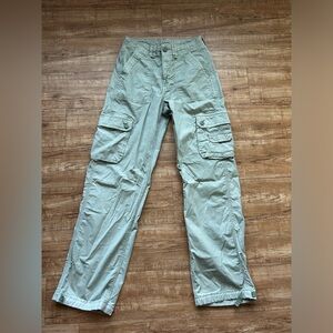 Green AE y2k cargo pants